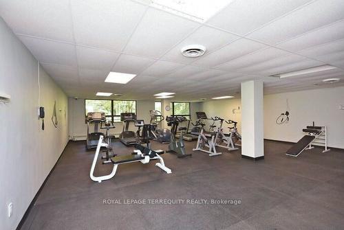 403-1535 Lakeshore Rd E, Mississauga, ON - Indoor Photo Showing Gym Room