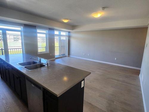 114 Wheat Lane, Kitchener, ON - Indoor Photo Showing Kitchen With Double Sink