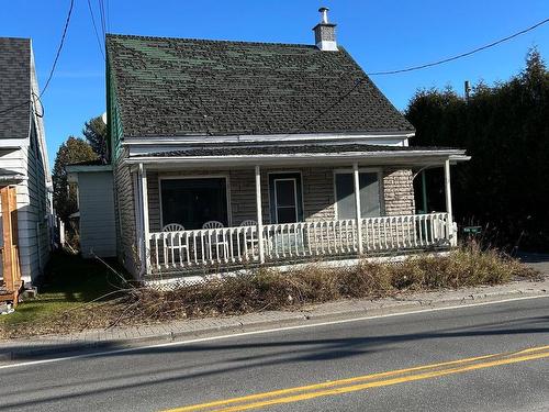 Frontage - 496 Rue Principale, Saint-Boniface, QC - Outdoor With Deck Patio Veranda