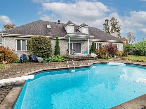 Piscine - 1504 Rue Du Muscadet, Sherbrooke (Brompton/Rock Forest/Saint-Élie/Deauville), QC - Outdoor With In Ground Pool With Backyard