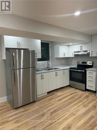 1227 Homewood Drive, Burlington, ON - Indoor Photo Showing Kitchen With Double Sink