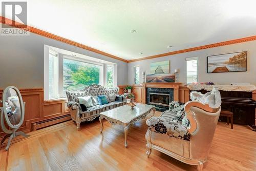 1406 W 46Th Avenue, Vancouver, BC - Indoor Photo Showing Living Room With Fireplace