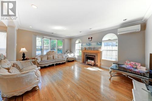 1406 W 46Th Avenue, Vancouver, BC - Indoor Photo Showing Living Room With Fireplace