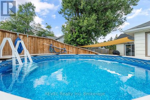 237 Cherryhill Boulevard S, Fort Erie (Crystal Beach), ON - Outdoor With Above Ground Pool