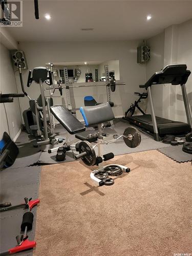 525 Carlyle Avenue, Carlyle, SK - Indoor Photo Showing Gym Room