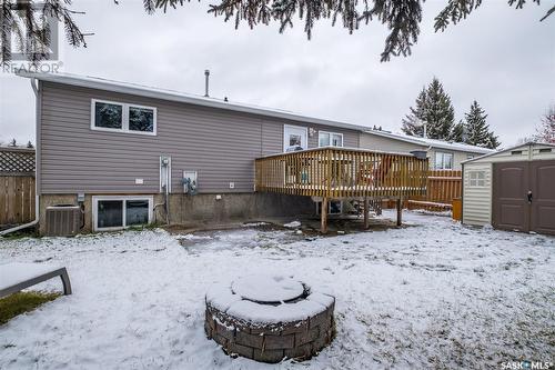 56 Kemp Crescent, Prince Albert, SK - Outdoor With Deck Patio Veranda With Exterior