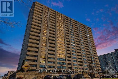 1102 - 265 Poulin Avenue, Ottawa, ON - Outdoor With Balcony With Facade