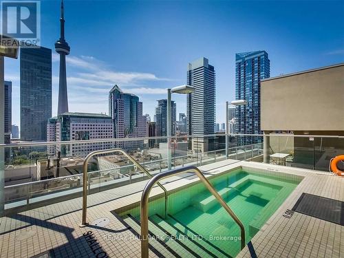 2307 - 126 Simcoe Street, Toronto, ON - Outdoor With In Ground Pool