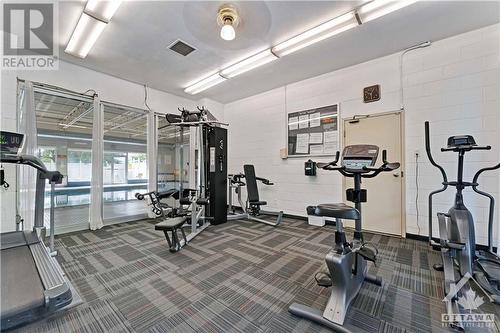 2000 Jasmine Crescent Unit#718, Ottawa, ON - Indoor Photo Showing Gym Room