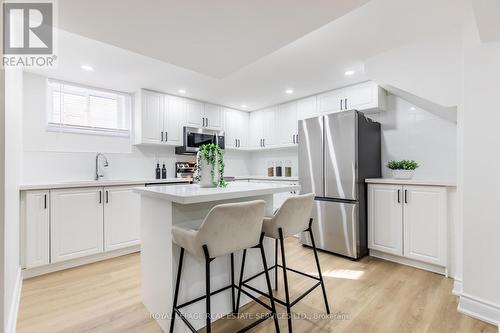 46 Upper Walker Avenue, Hamilton, ON - Indoor Photo Showing Kitchen With Stainless Steel Kitchen With Upgraded Kitchen