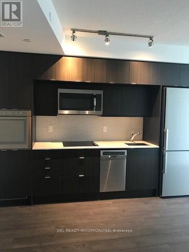 1412 - 10 York Street, Toronto, ON - Indoor Photo Showing Kitchen