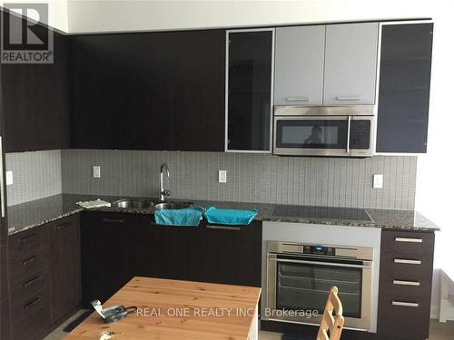 3508 - 5168 Yonge Street, Toronto, ON - Indoor Photo Showing Kitchen With Double Sink