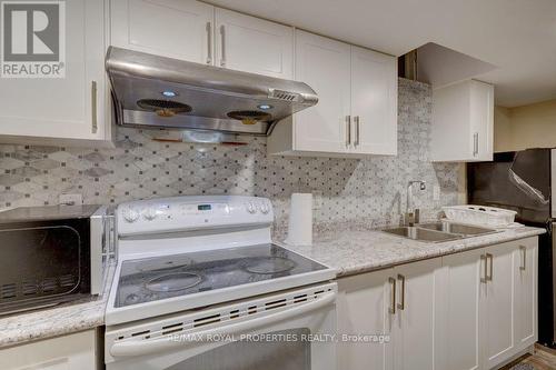 Bsmt - 1681 Sherbrook Drive, Oshawa, ON - Indoor Photo Showing Kitchen With Double Sink