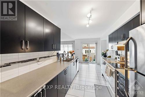 222 Kingswell Street, Ottawa, ON - Indoor Photo Showing Kitchen With Double Sink