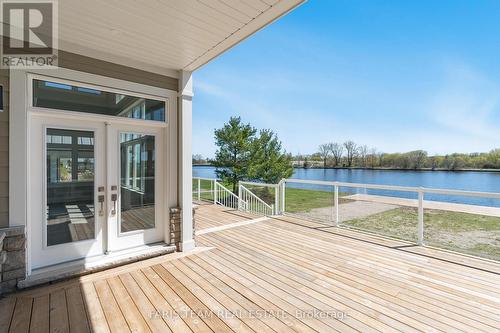 9 Dock Lane, Tay, ON - Outdoor With Body Of Water With Deck Patio Veranda