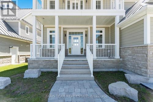 9 Dock Lane, Tay, ON - Outdoor With Deck Patio Veranda With Facade