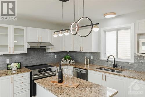 60 Rideaucrest Drive, Barrhaven (7710 - Barrhaven East), ON - Indoor Photo Showing Kitchen With Double Sink With Upgraded Kitchen