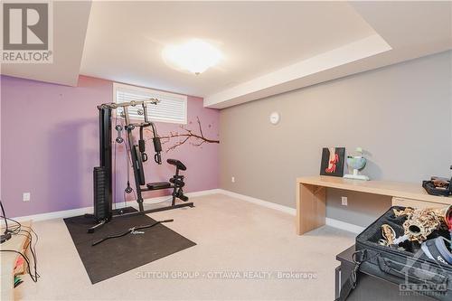 60 Rideaucrest Drive, Barrhaven (7710 - Barrhaven East), ON - Indoor Photo Showing Gym Room