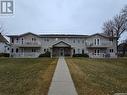 202 304 3Rd Avenue E, Watrous, SK  - Outdoor With Balcony With Facade 