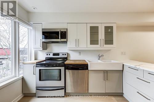 223 - 30 Merchant Lane, Toronto, ON - Indoor Photo Showing Kitchen With Double Sink