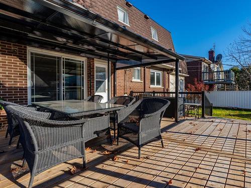 Backyard - 1675 Crois. Sauvé, Brossard, QC - Outdoor With Deck Patio Veranda With Exterior