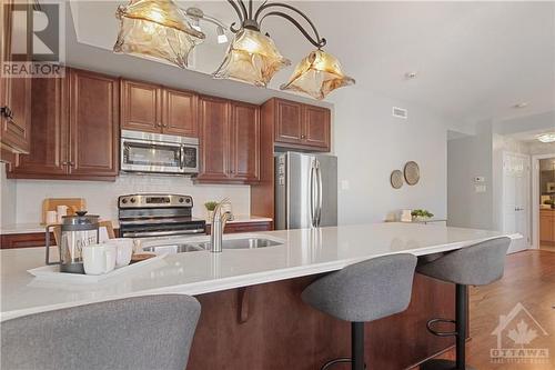 150 Guelph Private Unit#102, Ottawa, ON - Indoor Photo Showing Kitchen With Stainless Steel Kitchen With Double Sink With Upgraded Kitchen