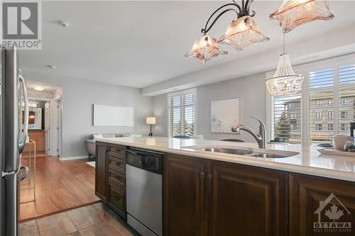 150 Guelph Private Unit#102, Ottawa, ON - Indoor Photo Showing Kitchen With Stainless Steel Kitchen With Double Sink