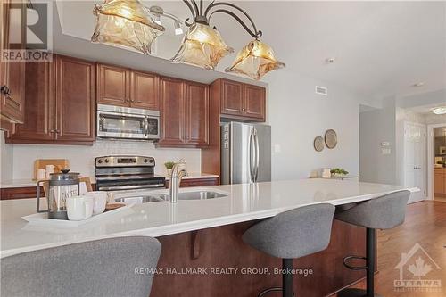 102 - 150 Guelph, Ottawa, ON - Indoor Photo Showing Kitchen With Stainless Steel Kitchen With Double Sink With Upgraded Kitchen