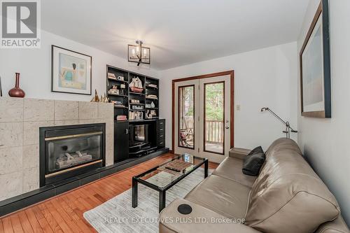 8 Echo Drive, Guelph, ON - Indoor Photo Showing Living Room With Fireplace