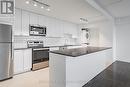 2803 - 7 Jackes Avenue, Toronto, ON  - Indoor Photo Showing Kitchen With Upgraded Kitchen 