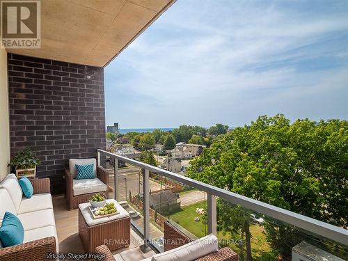 705 - 118 West Street, Port Colborne, ON - Outdoor With Balcony With View With Exterior