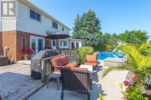 38 Banburry Crescent, Grimsby, ON - Outdoor With Above Ground Pool With Deck Patio Veranda With Exterior