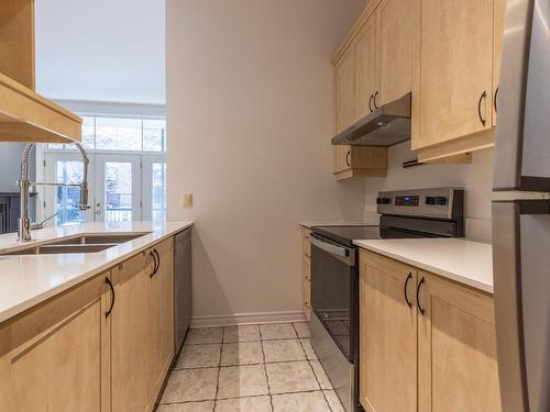 Cuisine - 1-1060 Rue Ste-Élisabeth, Montréal (Ville-Marie), QC - Indoor Photo Showing Kitchen With Double Sink