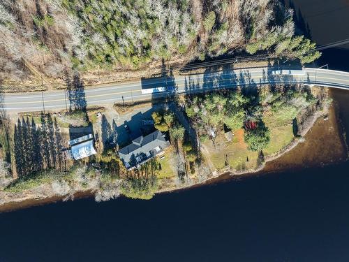 Photo aÃ©rienne - 2525 Route Ducharme, Saint-Roch-De-Mékinac, QC - Outdoor With Body Of Water With View