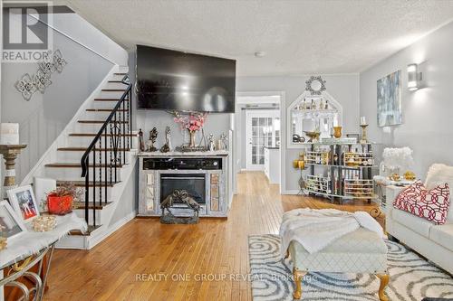 578 Lakeview Avenue, Oshawa, ON - Indoor Photo Showing Living Room With Fireplace