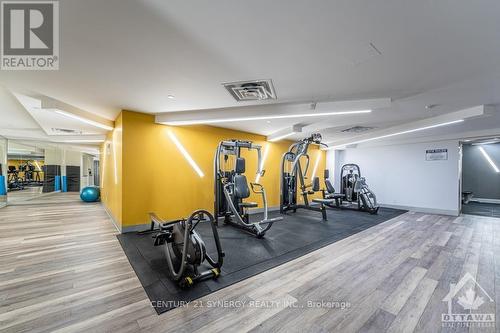 1009 - 485 Richmond Road, Ottawa, ON - Indoor Photo Showing Gym Room