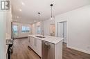 2409, 395 Skyview Parkway Ne, Calgary, AB  - Indoor Photo Showing Kitchen With Double Sink 