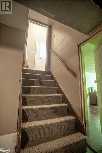 View of stairs - 96 Sixth Street, Midland, ON - Indoor Photo Showing Other Room