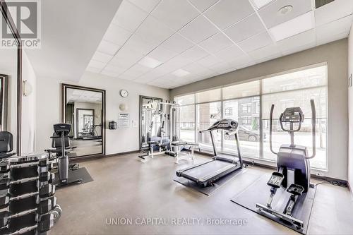 906 - 51 Saddlecreek Drive W, Markham, ON - Indoor Photo Showing Gym Room