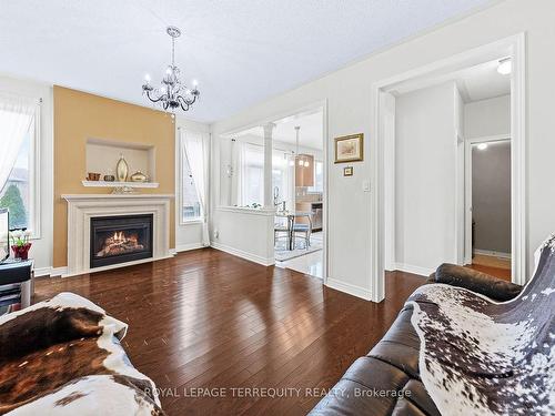 340 Williamson Rd, Markham, ON - Indoor Photo Showing Living Room With Fireplace