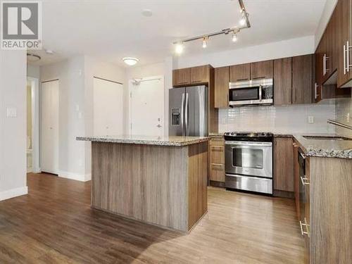 216 12075 Edge Street, Maple Ridge, BC - Indoor Photo Showing Kitchen With Stainless Steel Kitchen With Upgraded Kitchen