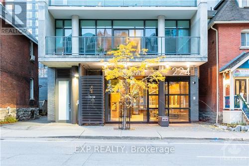 1513 - 224 Lyon Street N, Ottawa, ON - Outdoor With Balcony With Facade