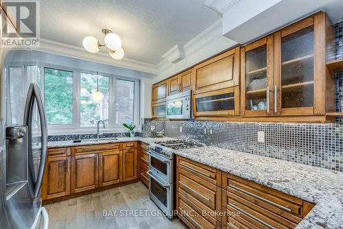 Bsmt - 217 Mutual Street, Toronto, ON - Indoor Photo Showing Kitchen With Double Sink