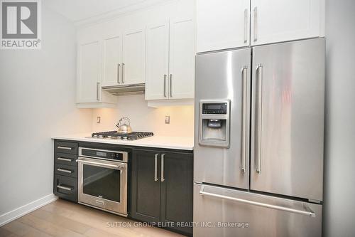 5 - 4070 Parkside Village Drive, Mississauga, ON - Indoor Photo Showing Kitchen With Stainless Steel Kitchen