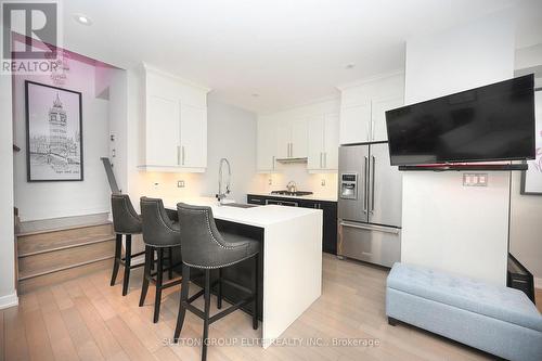 5 - 4070 Parkside Village Drive, Mississauga, ON - Indoor Photo Showing Kitchen With Stainless Steel Kitchen