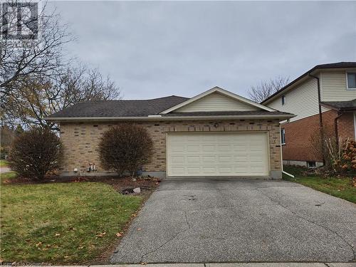 View of front facade with a garage - 551 Hallmark Drive, Waterloo, ON - Outdoor