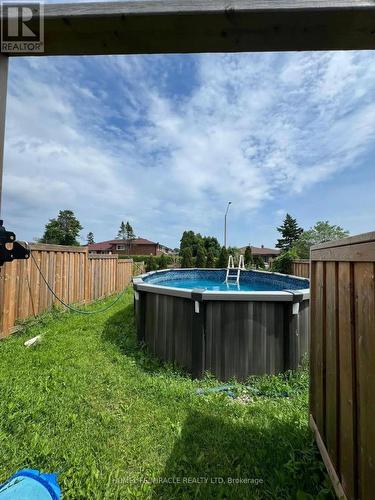 7420 Netherwood Road, Mississauga, ON - Outdoor With Above Ground Pool With Backyard