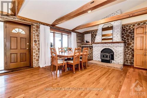 7019 County Road 22 Road, Edwardsburgh/Cardinal, ON - Indoor With Fireplace