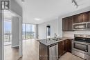 3408 - 3975 Grand Park Drive, Mississauga, ON  - Indoor Photo Showing Kitchen With Stainless Steel Kitchen With Double Sink 