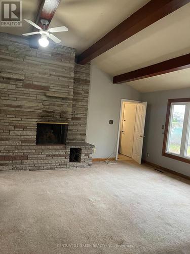 142 St Davids Road, St. Catharines, ON - Indoor Photo Showing Other Room With Fireplace